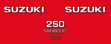 SUZUKI TS 250 - Kit déco Sticker decals - 1976