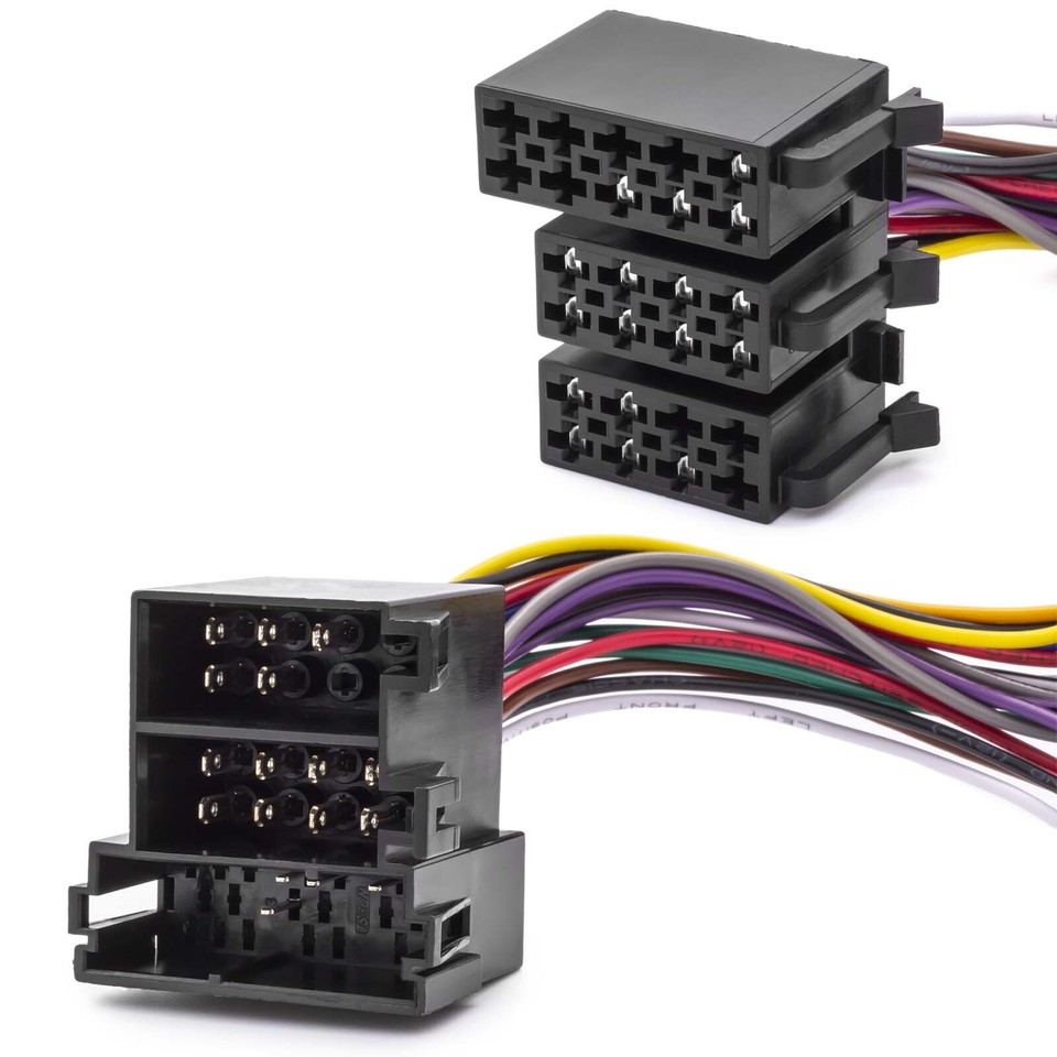 Cable Adaptador ISO Para Opel - Convierte Pantalla Y Control De Radio A Sistemas ALT / TID / MID - Nuevo