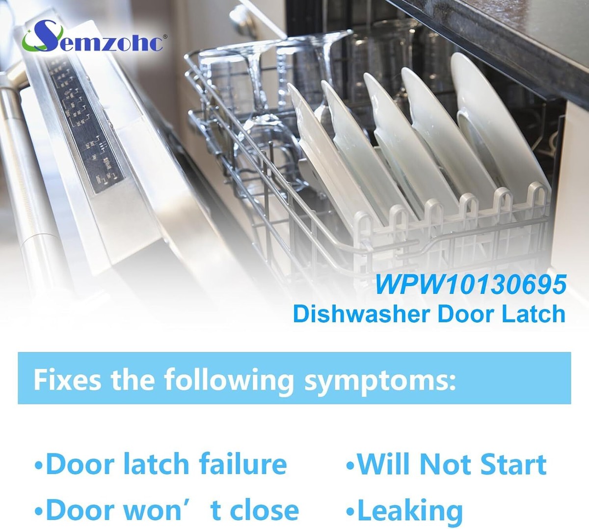 For Maytag Dishwasher Door Latch W10130695