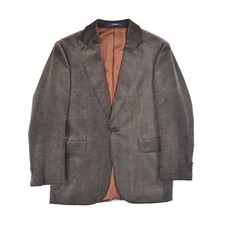 Kenzo Single Breasted Dinner Casual Velour Blazer Jacket Mens sz EUR 48 / US 38