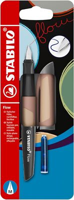 Füller - STABILO Flow MONOCHROME - hellbraun - inkl. Patrone