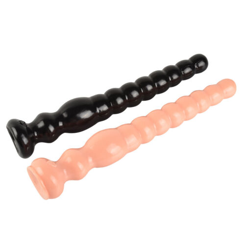 Long Anal Dildo Sex Toy Soft Bead Butt Plug Vagina Toy Women G-Spot Masturbators - Picture 4 of 14