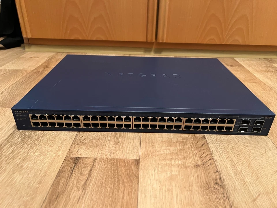 NETGEAR ProSafe GS748T V3 48-Port Switch Gigabit - Bild 1 von 1