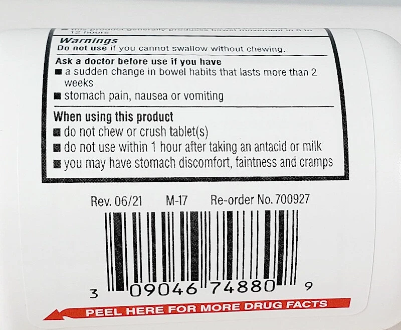 Bisacodilo Mayor 5 mg EC (Comparar con Dulcolax) 1000ct - Paquete de 2 - Fecha de caducidad 01-2028 Foto 3 de 4