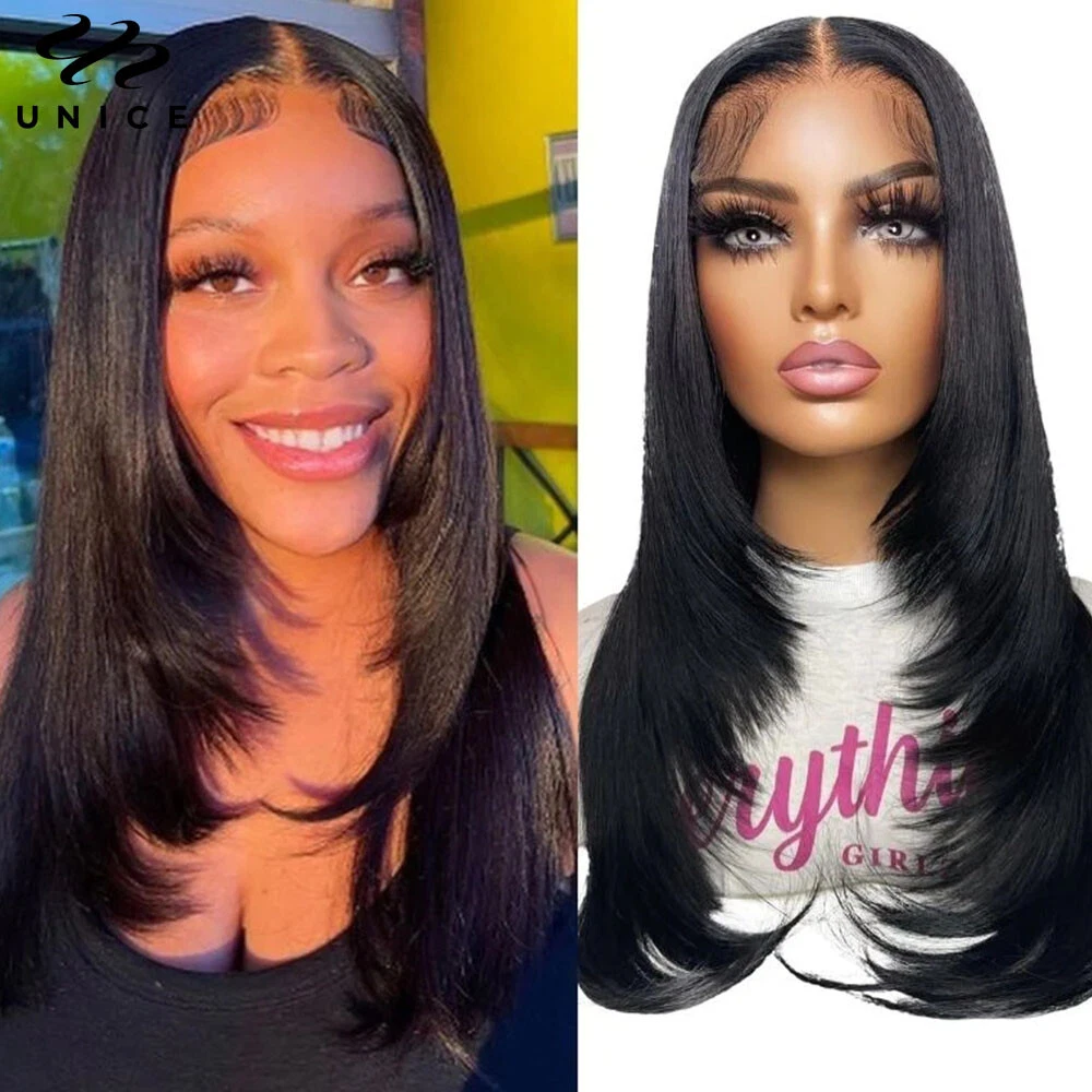 Human hair wigs clearance unice
