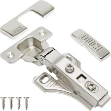 Soft Close Cabinet Hinges, 1/2" Overlay, 105° for Face Frame & Frameless Cabinet