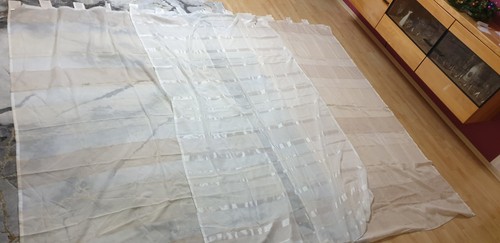4er Set Vorhänge Blumen Kinderzimmer, Schlafzimmer, Wohnzimmer Gardinen,Schals - Bild 12 von 19