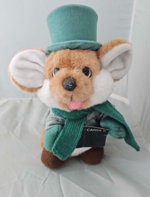 Applause Chris Mouse Christmas Carol 10'' Plush Stuffed Animals Kids Baby Toddler