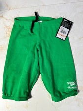 Speedo Men's Swimsuit Jammer Prolt Solid Size 22 Bright Green