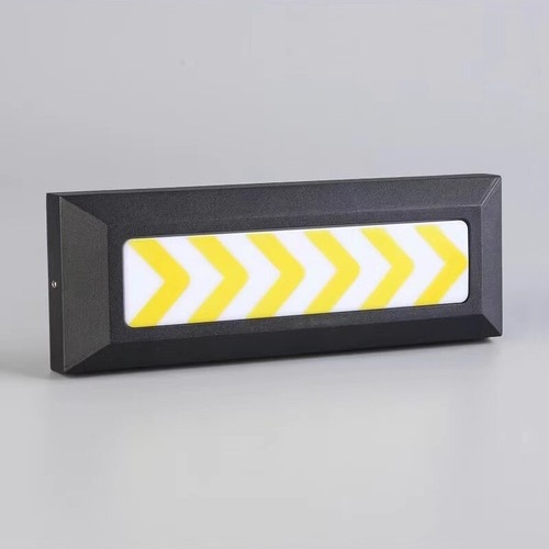 LED Outdoor Signal Light Ramp Arrow Indication Lamp Fixture Waterproof Footlight - Foto 9 di 28