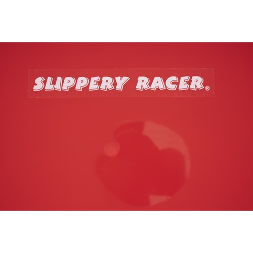 Slippery Racer Downhill Pro Adults and Kids Plastic Saucer Disc Snow Sled, Red - Picture 4 of 7