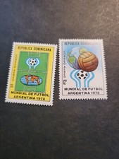 Stamps Dominica Republic Scott #C271-2 never hinged