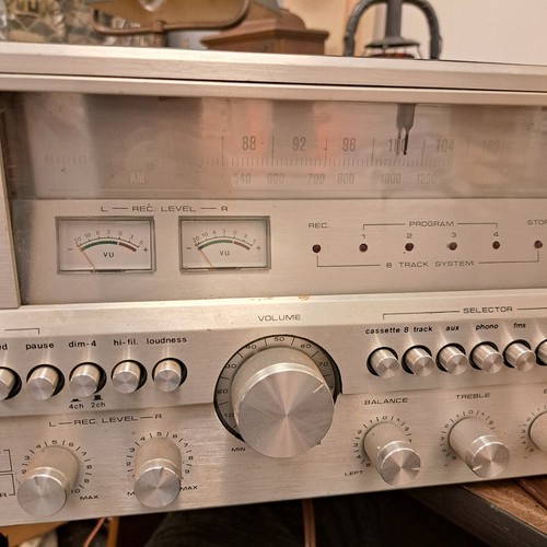 Vintage Lenoxx SL-700 Receiver/8 Track Player/Casette Stereo Solid State Rare - Picture 12 of 13