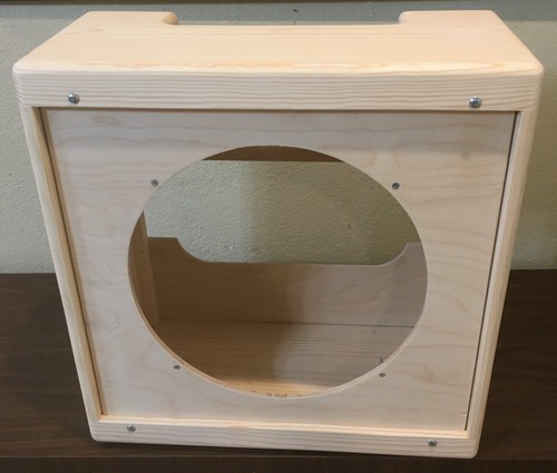 Rawcabs 5F2 panel estrecho 1x15 sin terminar junta de milano pino gabinete combo - Imagen 2 de 8