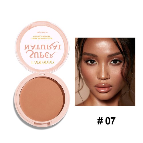 Gepresster Puder Mit Ölkontrolle 8 Farben Make-Up-Einstellung → - Bild 18 von 19