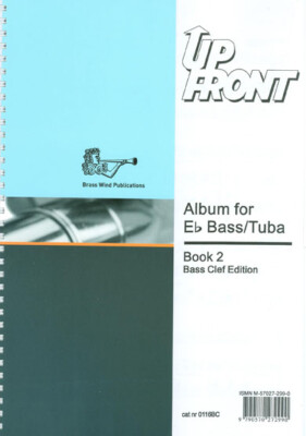 0116BC Up Front Album for Eb Bass/Tuba Book 2 - Bassschlüssel