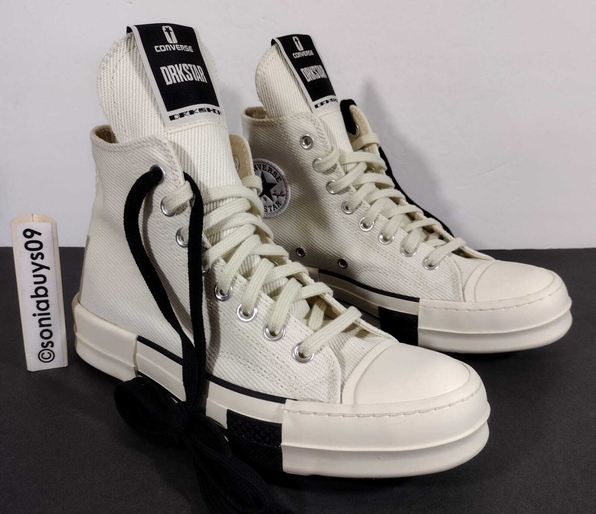 Converse 70's Chucks x Rick Ownens DRKSHDW DRKSTAR Sneakers, White