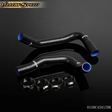 Fit For 1971-1988 Chevy Small Block Camaro SBC Black Silicone Radiator Hose