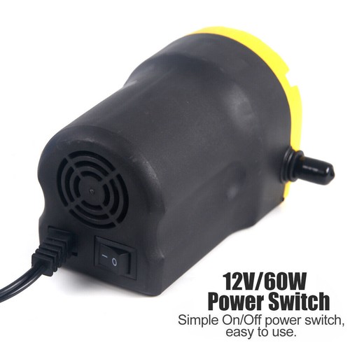 12V 60w Electric Car Diesel Engine Oil Pump Fuel Transfer Extractor Suction Pump - Picture 7 of 10