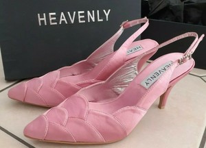 pale pink slingback shoes