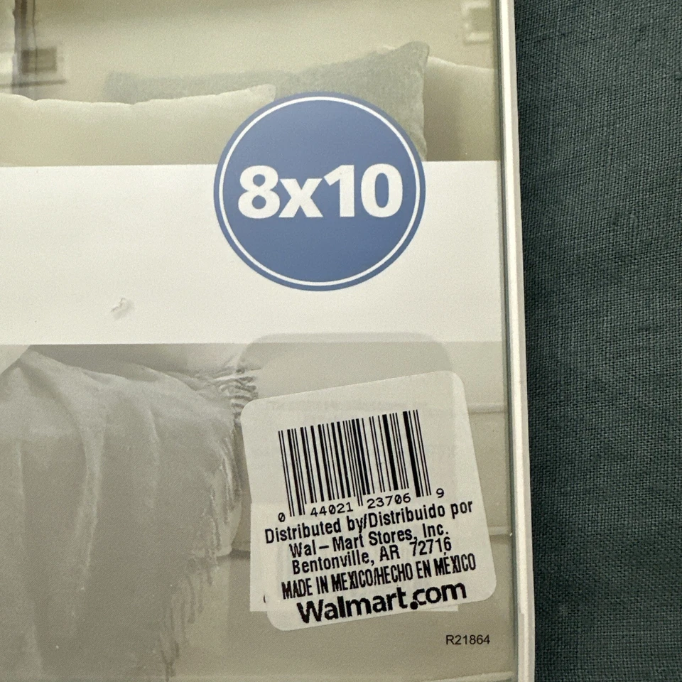 Mainstays 8 x 10 格式相框 MCS Industries 带画架背面照片、艺术品 — 第 3/4 张图片