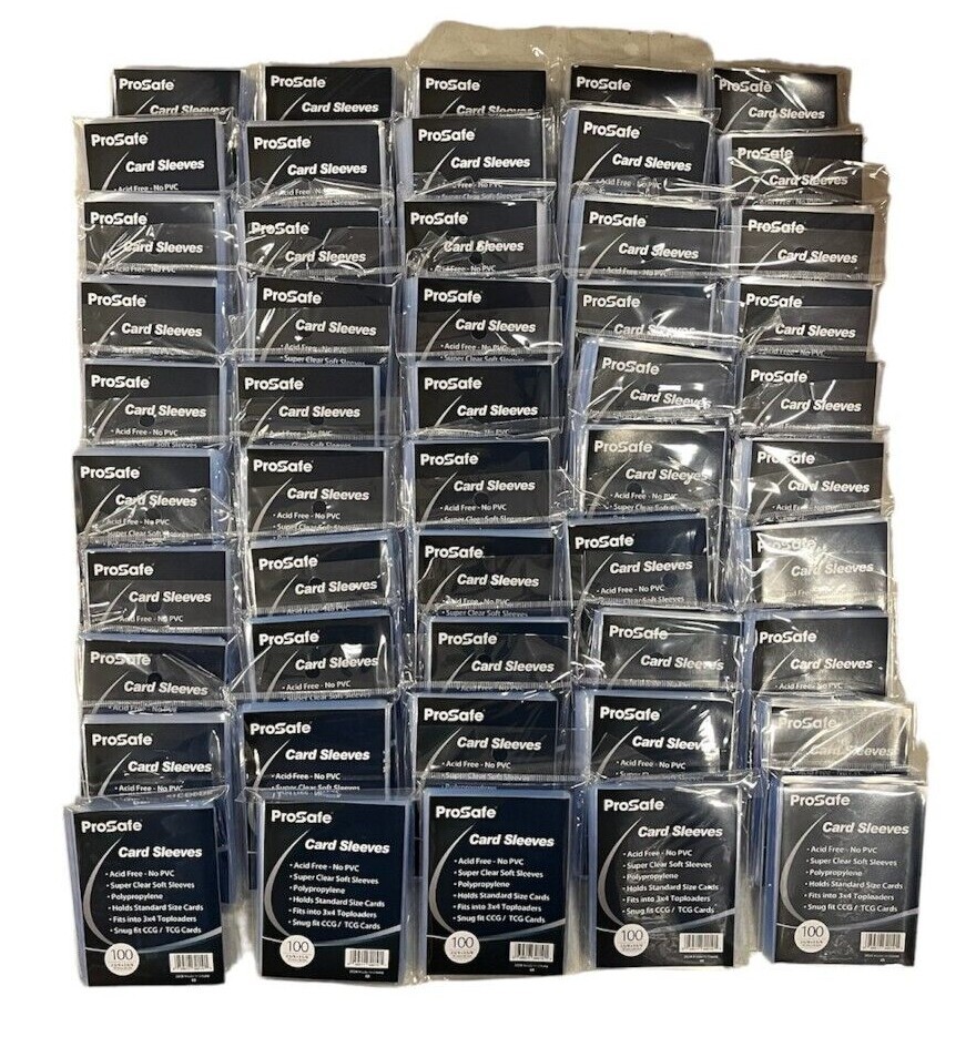 Pro Safe 3x4 Penny Sleeves 34010M New Soft Store Safe Card Sleeves eBay