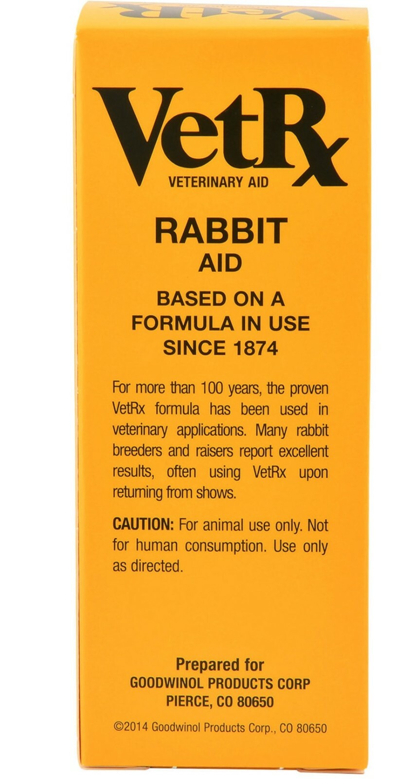 VetRx Rabbit Remedy all standard breeds raised commercially or as pets ...