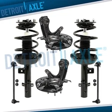 Front Steering Knuckle Wheel Hub Strut Sway Bar for 2013-2016 Honda Accord 2.4L