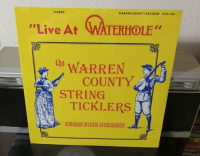 WARREN COUNTY STRING TICKLERS Live at the Waterhole LP PRIVATE IOWA COUNTRY NEW