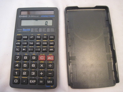 Old Casiofx 260 Solar Fraction Calculator Works Ebay