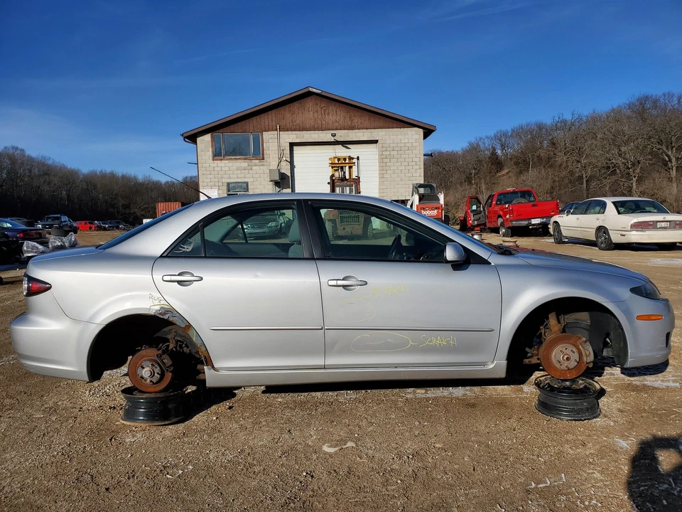 Door Glass Front RH Right (Passenger Side)(AS2 tint) 2003-2008 Mazda 6 - Image 3 of 4