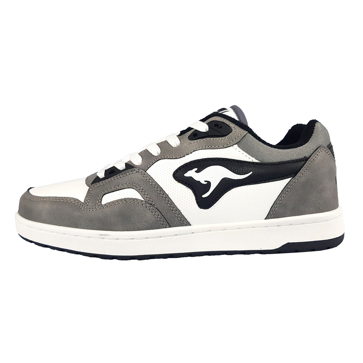 Мужская обувь KangaROOS K-Slam Point спортивная на шнуровке, белая повседневная