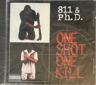 811 & PH D -- One Shot One Kill -- Birdmine Records -- 1996 Rap CD
