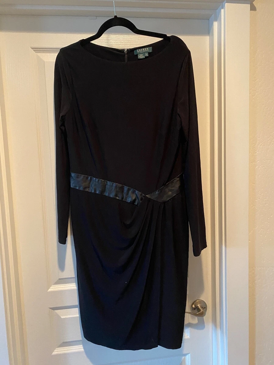 Lauren black cheap dress