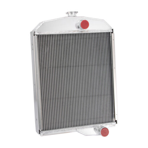 Radiatore in alluminio 3 file adatto a Oliver 1550 1555 1600 1655 1650 163343AS - Foto 4 di 14
