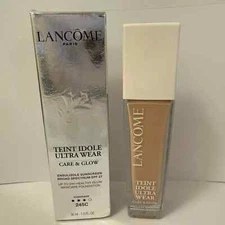 Lancome Teint Idole Ultra Wear Care & Glow Foundation 245C ~ SPF 27 ~ NEW IN BOX