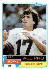 1981 Topps #350 Brian Sipe