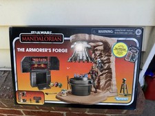 STAR WARS Armorer   s Forge Playset MANDALORIAN Vintage Collection Figure Factory