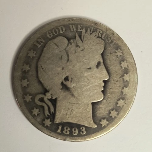 1893-O Barber Half Dollar