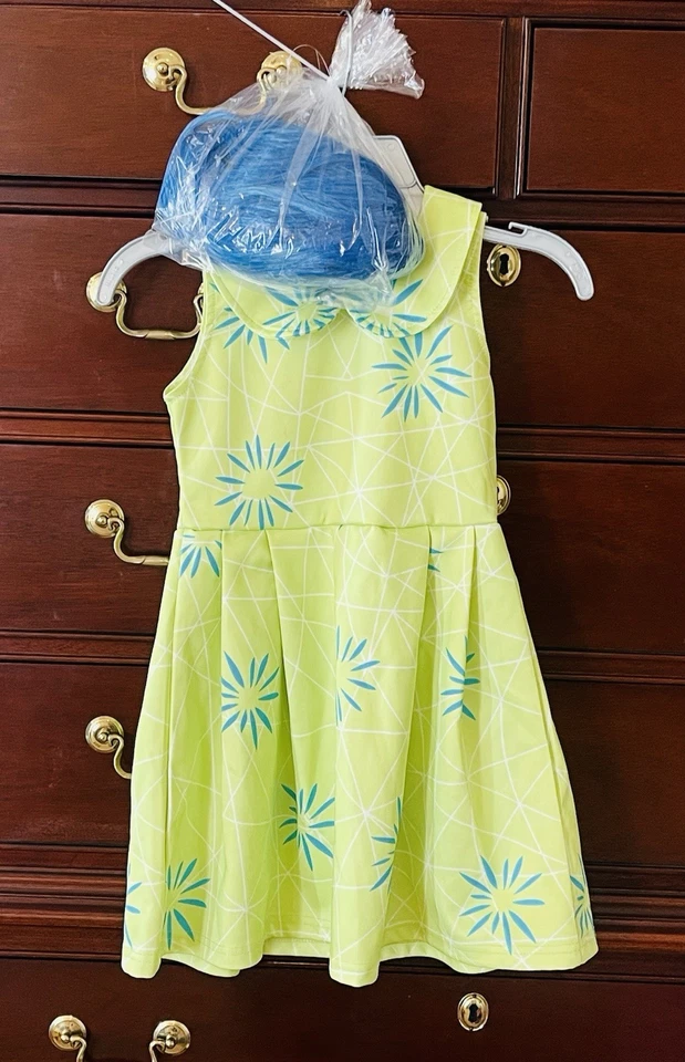 Disfraz Joy Classic Inside Out Disney Pixar Halloween Niño 2 piezas Talla 5/6 Foto 3 de 3