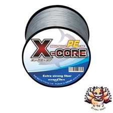 NEW KUROSAWA PE Line X-CORE Stealth Gray 300m 4 strands #5 60lb/27.2kg