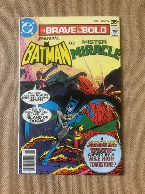 DC Comics The Brave And The Bold #138 Higher Grade 1977 Bronze Age Batman