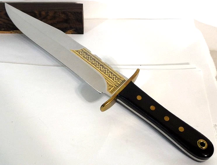 Vintage "Linder" Yukon "Bowie Knife" Original Sheath & Box German made - Image 2 of 4