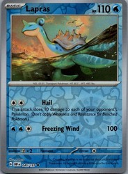 Lapras 045/197 Obsidian Flames Reverse Holo Uncommon