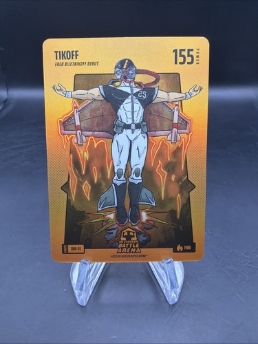 2025 Bo Jackson Battle Arena Update Tikoff Orange Battle Foil Fire Power 155