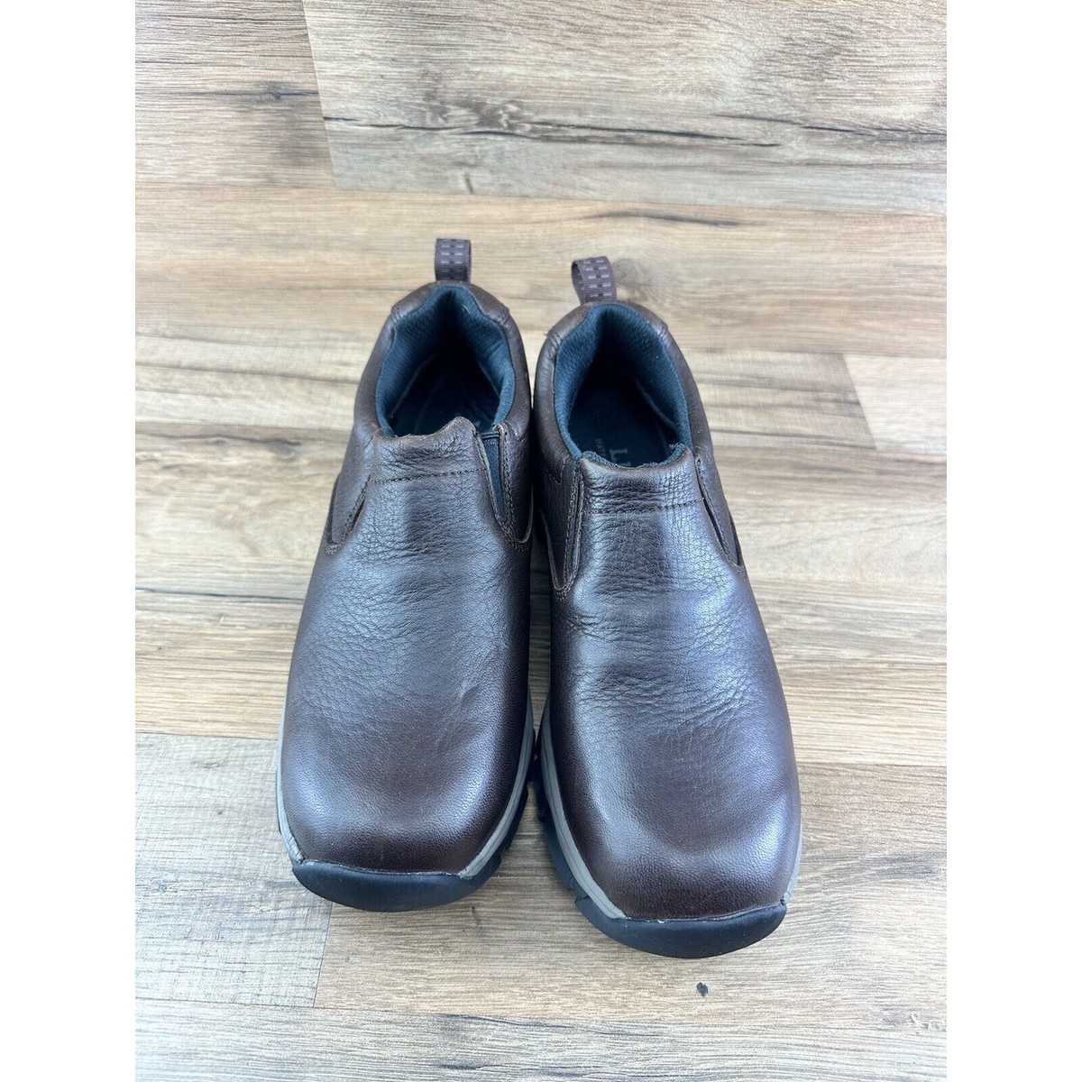 LL Bean Size 7 Women Tek 2.5  Leather Vibram Waterproof Brown Slip-On Shoes Womens LL Bean 502000 Storm Chaser 4 Tek 2.5 | Mercari main image 4
