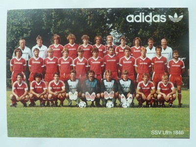 SSV Ulm 1846, Adidas Mannschaftskarte 1983 ( 83 )