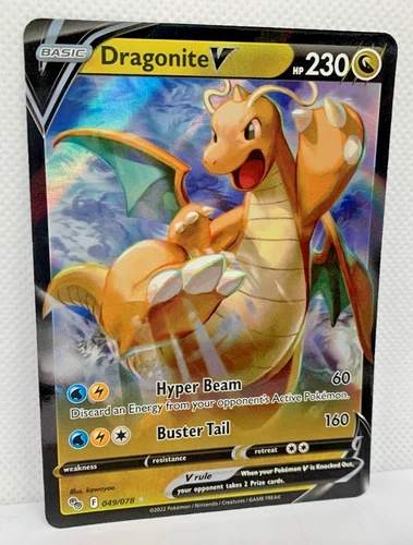 Epic Dragonite - Rare Holo Foil TCG Pokemon Card Mint Condition PSA 8+