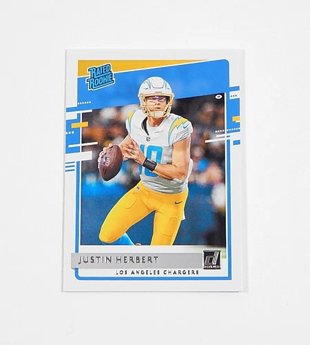 2020 Donruss Rated Rookie Justin Herbert RC #303