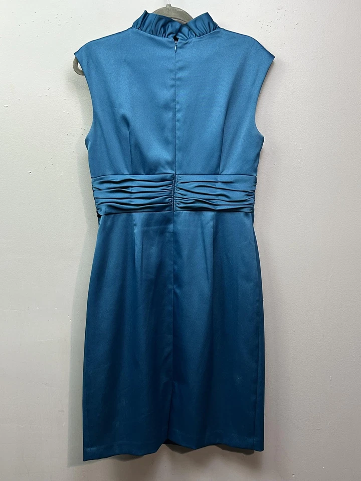 Vestido Jessica Howard Mujer 12 Sin Mangas Volantes Vaina Roseta Fiesta Formal Foto 2 de 4